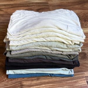 Lot of 15 James Perse Threadbare Cotton T-Shirts Size 2